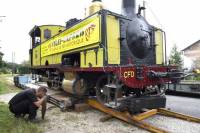 Une nouvelle locomotive à vapeur et un wagon salon sur le Velay-Express (vidéo)