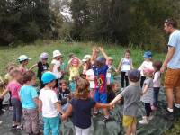 Saint-Maurice-de-Lignon : les maternelles aux étangs de Bas pour une sortie nature