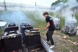 A Montregard, la soupe aux choux, c&#039;est l&#039;affaire des jeunes