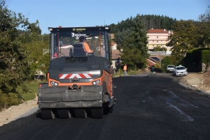 Encore une semaine de travaux avant la réouverture de la RD7 entre &quot;Malataverne&quot; et &quot;Veyrines&quot;