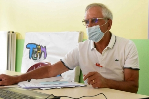 Bernard Perbet est le président des Amis de Maubourg