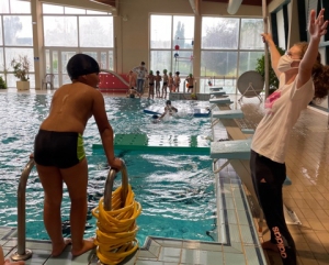 Dernière séance de piscine pour les élèves de Grazac