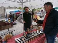 Le stand de Un Brun Gourmand.