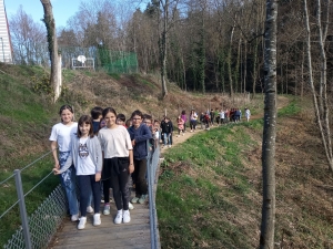 Monistrol-sur-Loire : les élèves de lycée du &quot;Château&quot; à la rencontre d’élèves de cycle 3 (CM2)