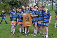 Tence : les rugbymen cadets champions du Sud-Est en Teulière B