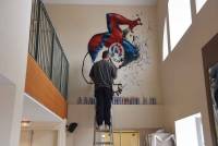 Yssingeaux : un graffeur réveille les murs du ciné Grenette