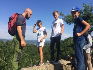 Monistrol-sur-Loire : les enfants du Beauvoir sur les traces du château vieux