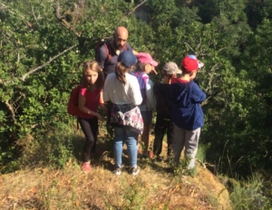 Monistrol-sur-Loire : les enfants du Beauvoir sur les traces du château vieux