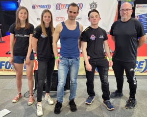 Force athlétique : Amélie Rosenberger de l&#039;Athlétic club du Puy championne de France