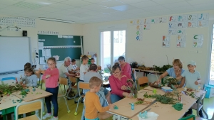 Les Villettes : écoliers et grands-parents dans la même classe pour des activités