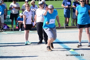 Montfaucon-en-Velay accueille ce week-end les championnats de France de para sport boules