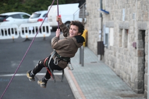 Tyrolienne, sculpture sur glace, feu d&#039;artifice : c&#039;est parti pour les animations au Chambon-sur-Lignon