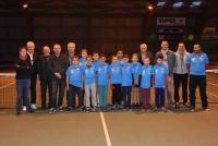 Onze collégiens occupent la première classe tennis