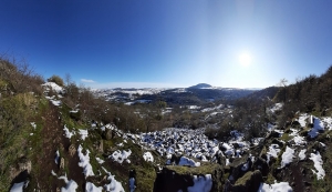 Sentier des chiottes à Vals