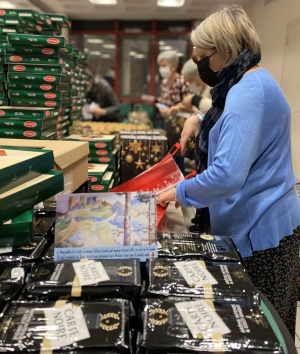 Bas-en-Basset : les colis de Noël prêts à être distribués aux aînés