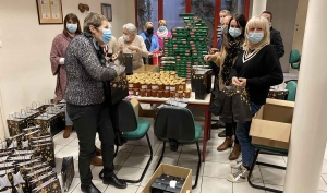 Bas-en-Basset : les colis de Noël prêts à être distribués aux aînés