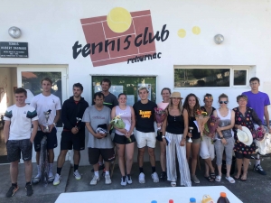 Retournac : deux frères s&#039;affrontent en finale du tournoi de tennis