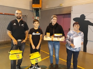 Lapte : ils sont les grands gagnants du loto de l&#039;association sportive Grazac-Lapte