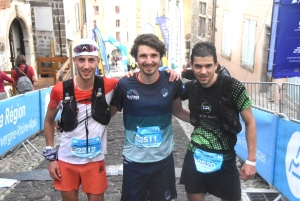 Le podium des 42 km