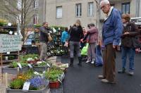 Nicole et Gilbert Montagnon, de Rosières, sont revenus sur la place du Marché.