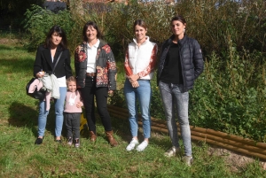 Amélie Queiras (présidente), Laurence Berthet (directrice), Constance Poinard (trésorière) et Sarah Berger (trésorière adjointe)