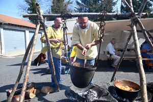 Lapte : un village gaulois installé sur la place de la mairie