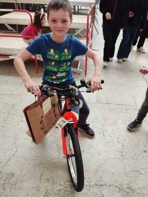 Louka Mounier gagnant de la troisième partie enfant