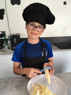 Yssingeaux : un cours de cuisine pour les CM2 de l&#039;école Saint-Gabriel