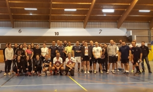 Un &quot;vis ma vie&quot; sportif entre basket et badminton à Monistrol-sur-Loire