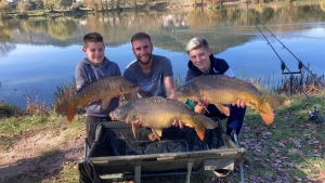 Bas-en-Basset : ils pêchent 12 carpes en quelques heures dans l&#039;étang vert