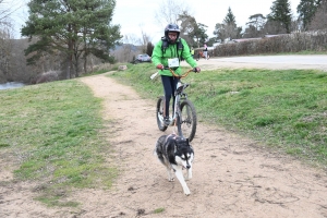 35 participants pour le premier canicross à Bas-en-Basset