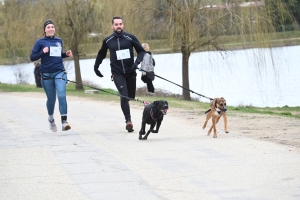 35 participants pour le premier canicross à Bas-en-Basset