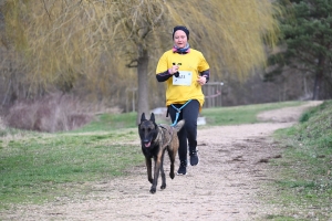 35 participants pour le premier canicross à Bas-en-Basset