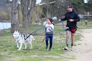 35 participants pour le premier canicross à Bas-en-Basset