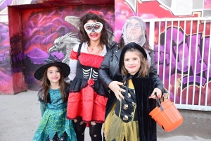 Retournac : 200 enfants au défilé costumé pour Halloween