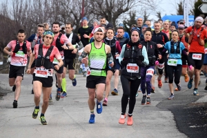 Pierre Bonef et Maxime Bringer, deux forteresses imprenables au Trail Grand Velay à Polignac