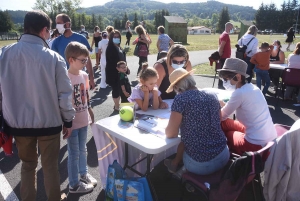 Lantriac : un Forum des associations animé et en plein air