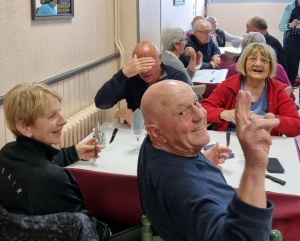 Moment de convivialité au club de randonnée monistrolien