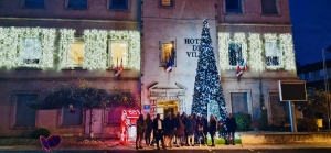 Vals-près-Le Puy : les décors de Noël installées et illuminés