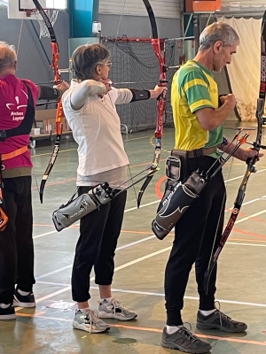 Tir à l&#039;arc : Melia Grimont détentrice du record départemental de la catégorie Senior Femme 1.