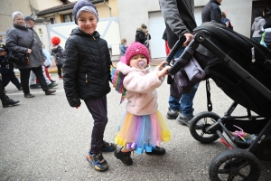 Bas-en-Basset à l&#039;heure du Carnaval des enfants