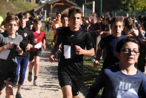 Cross des collèges de Tence : les 4e et 3e