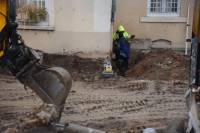 Monistrol-sur-Loire : le parvis de la mairie se refait une beauté