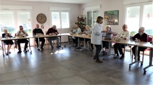 On a partagé la galette à la Maison Yvette-Chevalier de Monistrol