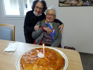 On a partagé la galette à la Maison Yvette-Chevalier de Monistrol