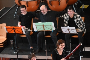 Monistrol-sur-Loire : 400 spectateurs pour applaudir l&#039;orchestre éphémère