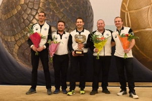 Boules lyonnaises : l&#039;équipe Chirat remporte l&#039;étape du Championnat de France M1 à Sainte-Sigolène