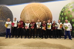 Boules lyonnaises : l&#039;équipe Chirat remporte l&#039;étape du Championnat de France M1 à Sainte-Sigolène