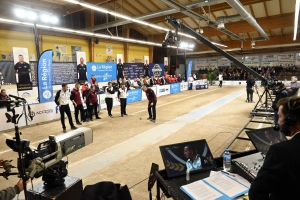 Boules lyonnaises : l&#039;équipe Chirat remporte l&#039;étape du Championnat de France M1 à Sainte-Sigolène