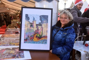 Retournac : le marché de Noël anime le bourg